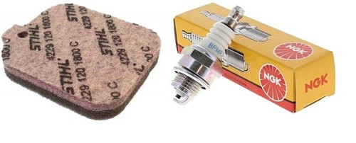 Stihl air filter sparkplug - stihl,
